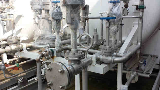 中国海油低温阀案例图片